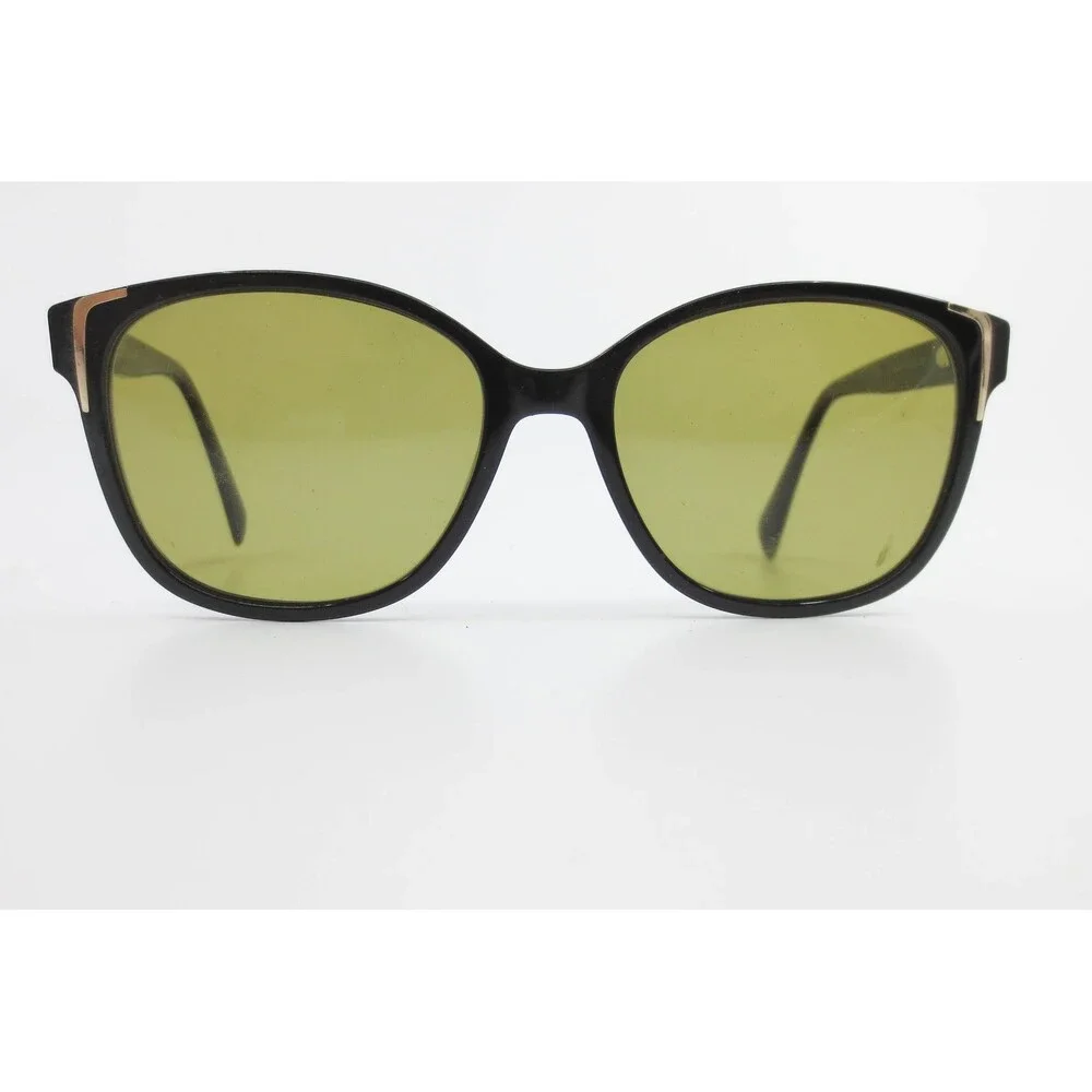 Kirkland Signature KS 474 Gole C01 Black Eyeglasses Frames 54-17-135 Gold Trim